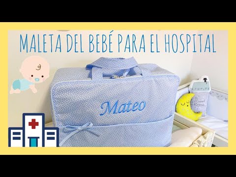 La BOLSA DEL BEBÉ para el HOSPITAL |IMPRESCINDIBLE| Baby - YouTube