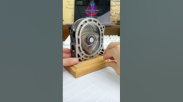 Why is the rotor engine banned by the world? #automobile #3dengine #3dprinting #enginemodel