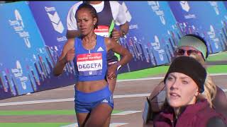 Ethiopia's Biruktayit Degefa | Women's Winner of Chevron Houston Marathon