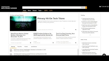 Data Privacy Advisor: How to use foldering and highlighting