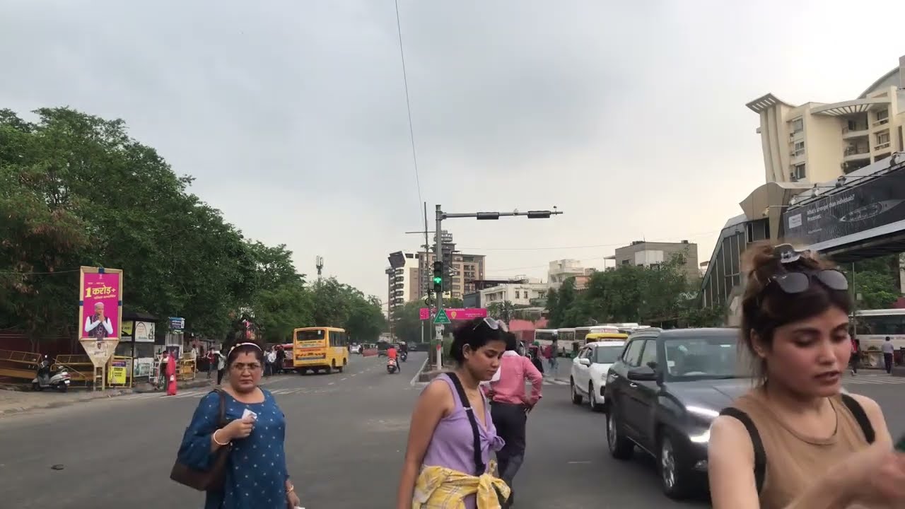 Heavy traffic noise in India, Relaxing ASMR White Noise For Deep Sleep | Date 23-07-2023