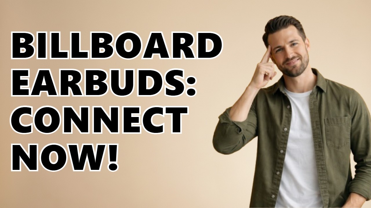 How to connect Billboard wireless earbuds to iPhone when they do not appear