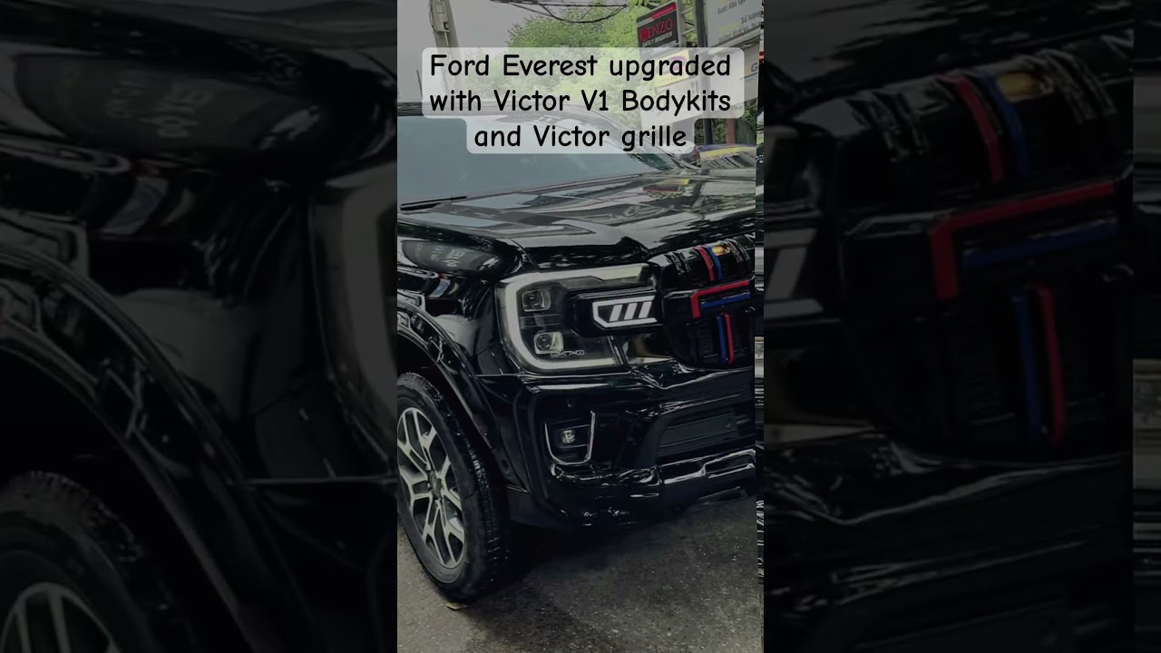 Ford Everest upgraded with Victor V1 Bodykit and Victor grille
