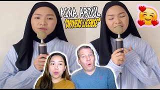 Aina Abdul "Drivers License" |Couple REACTION