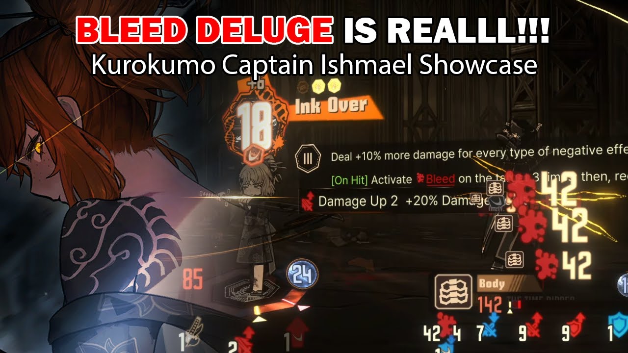 [Limbus Company] Finally A Bleed Deluge! - Kurokumo Captain Ishmael ...
