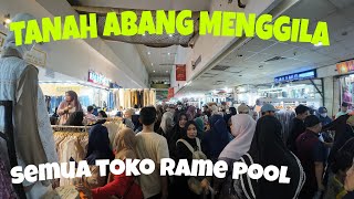 Tanah Abang Is Crazy There Is No Empty Spotrame Pool  vlog 1