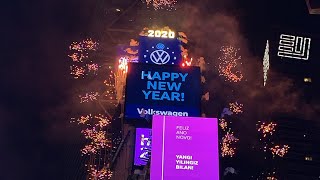 Times Square New Years Eve Ball Drop 2020