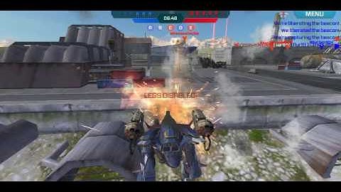 War Robots Test Server 2.9.0 (246) - Dash Bots on Powerplant