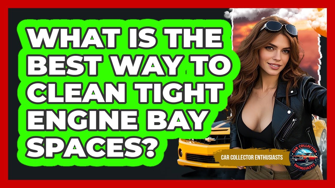 What Is The Best Way To Clean Tight Engine Bay Spaces? - Car Collector Enthusiasts