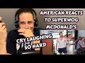 AMERICAN REACTS TO SUPERWOG | MCDONALD’S