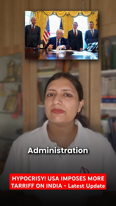 HYPOCRISY! USA IMPOSES MORE TARRIFF ON INDIA - Latest Update | Gautami maam #USATariffs #USA-India