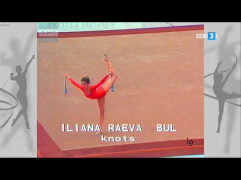 Iliana Raeva Clubs European RG Championships Amsterdam 1980 
