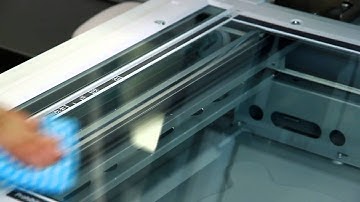 Lanier How To - Cleaning the scanner glass