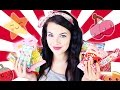 TRYING JAPANESE CANDY | Cherry Wallis