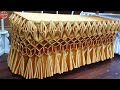 Diy 57 elegant cloth decoration table skirting thai style thailand story life
