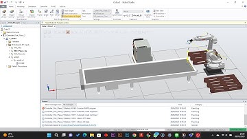 ABB RobotStudio - Sortering, Pick, and Place - Digital Manufacturing