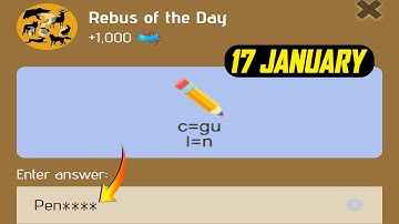 Rebus of the day ZOO 17 January | ZOO Rebus and Riddle Today | ZOO Story bot Riddle of the day