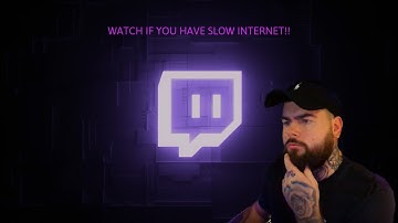 How to stream to Twitch if your internet is slow