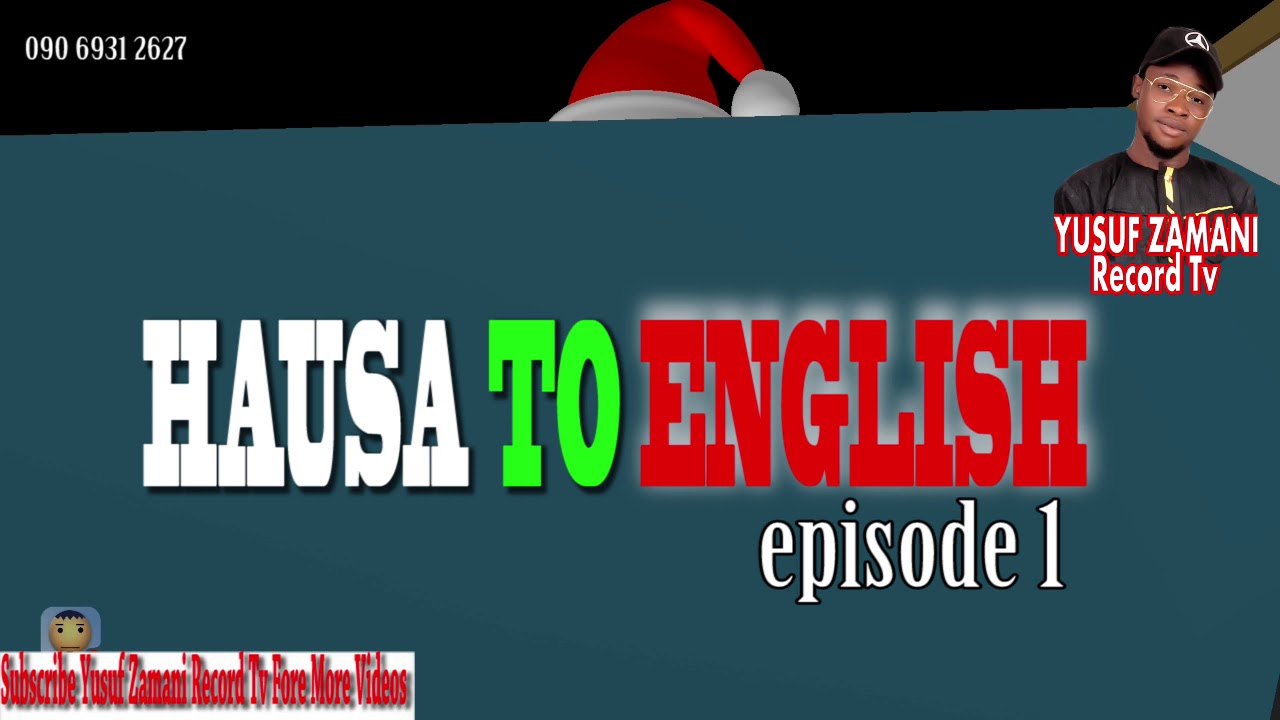 Zazzafan comedy Hausa to English episode 1 YouTube