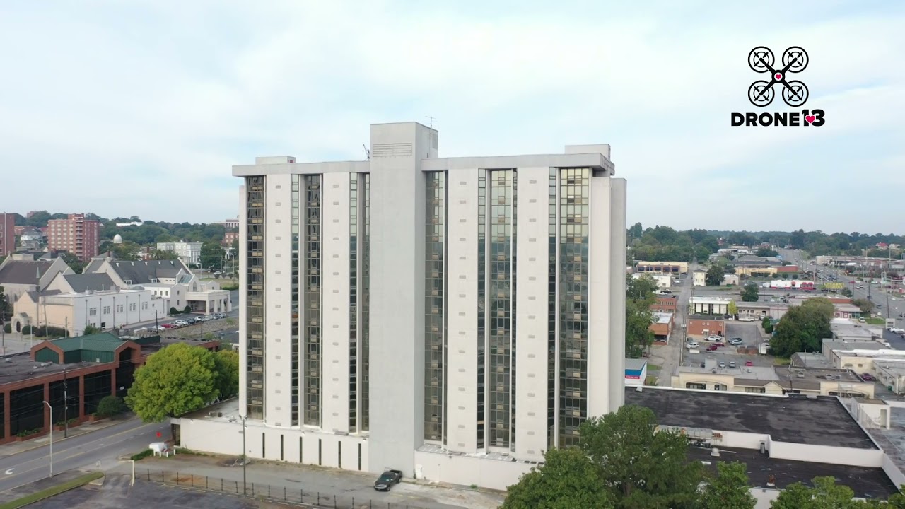 drone-13-checks-out-macon-georgia-s-tallest-hotel-which-is-now-for