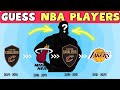 GUESS THE NBA PLAYER FROM THEIR TRANSFERS 🏀🏀🏀 NBA Quiz 2024