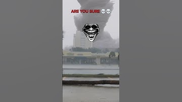 biggest tornado troll face EDITED #toronto #viralvideo #shortvideo