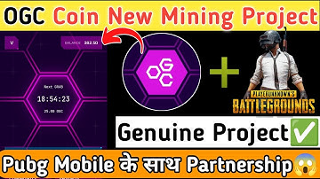 OGC Network Genuine Mining Project | Free OGC Mining App
