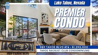 Touring a $1.25 Million TOP-TIER LUXURY Tahoe Condo in Incline Village, Nevada