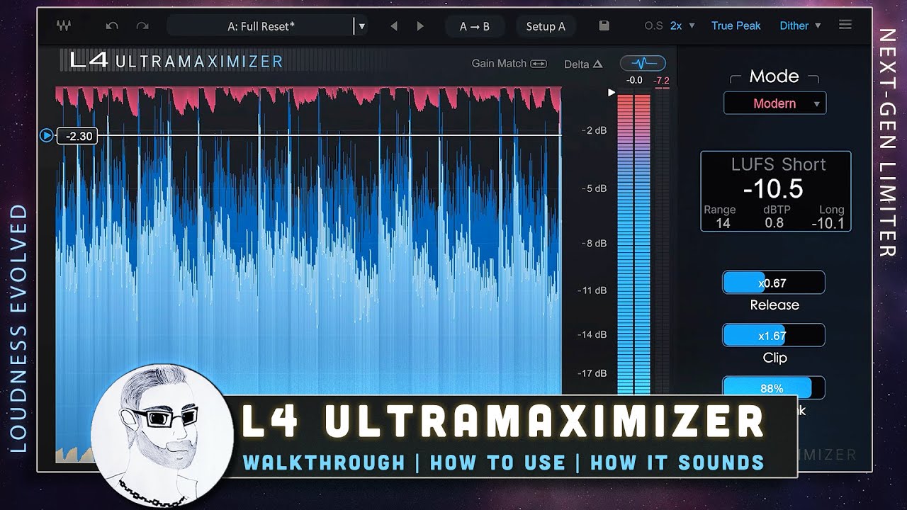 Waves L4 Ultramaximizer – New Limiter Plugin | Walkthrough & Review ...