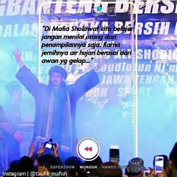Mafia sholawat. Story wa