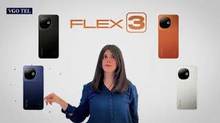 VGO Tel Flex 3 Official Launch | Flex in 4 Colors