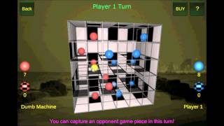 Cubo-Checkers 3D - A true three dimensional Checkers screenshot 3