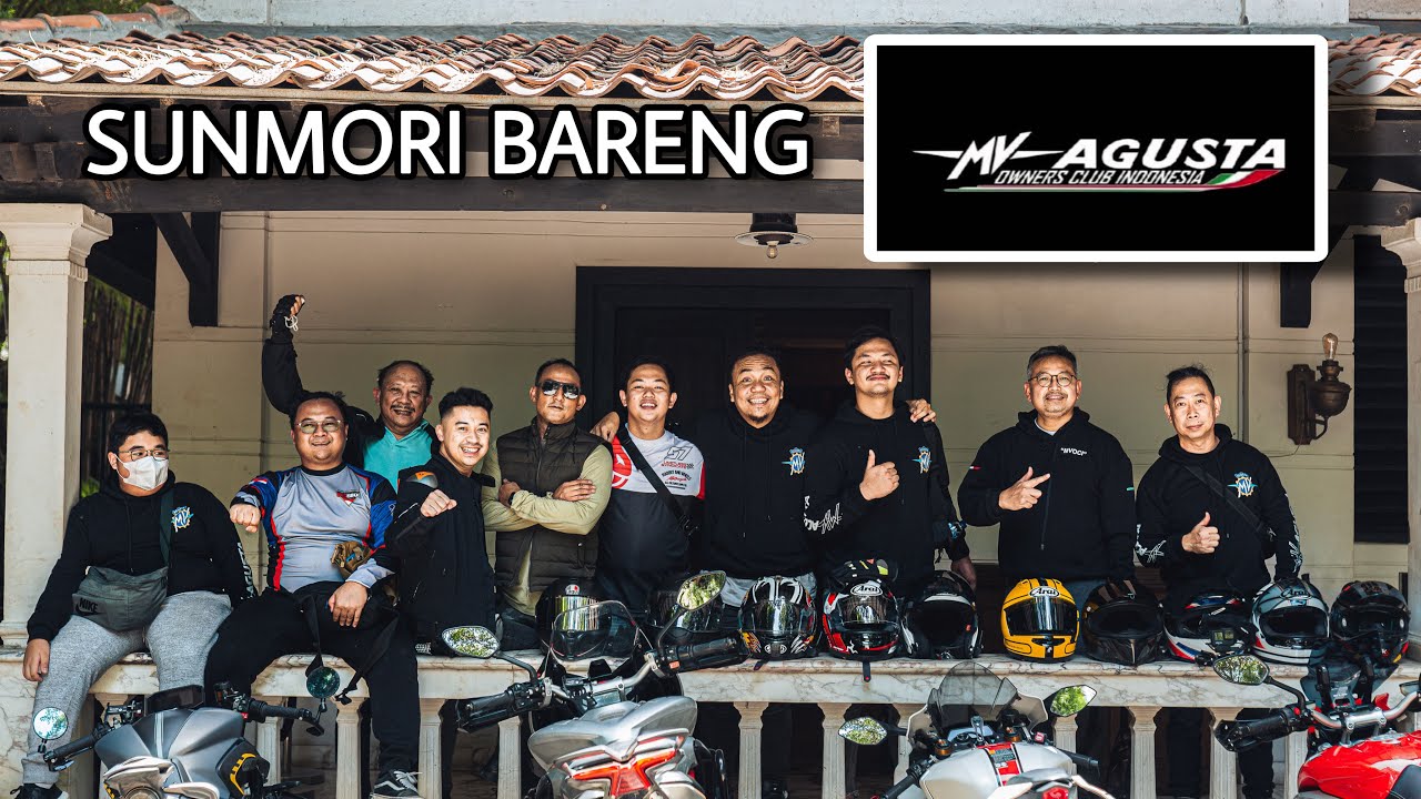 SUNMORI PERDANA BARENG MV OWNER CLUB INDONESIA! PECAHHH💯 || MV AGUSTA F3