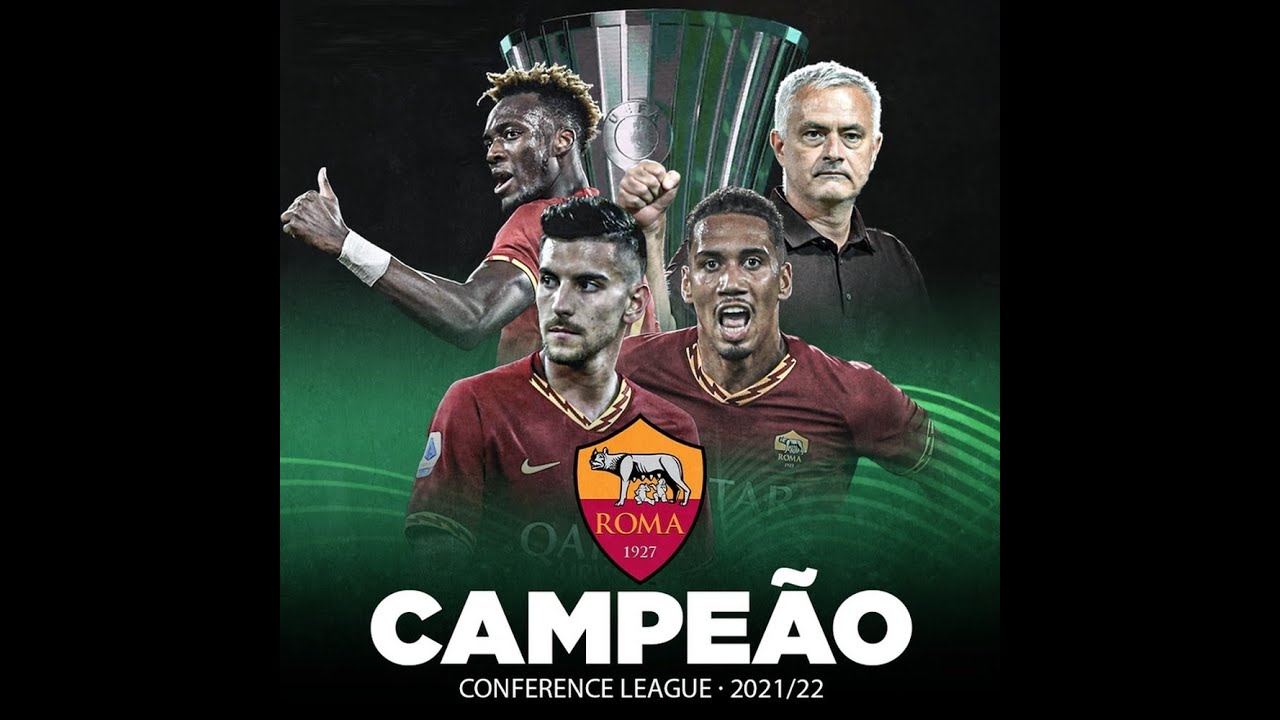 Conference League 2021/22 com a Campeã Roma no PlayStation 2 🏆