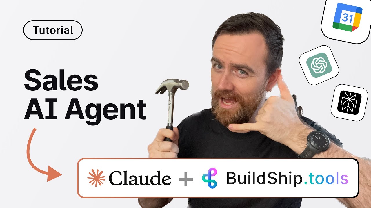 Build a Custom AI Sales Agent with Claude + MCP Tools - YouTube