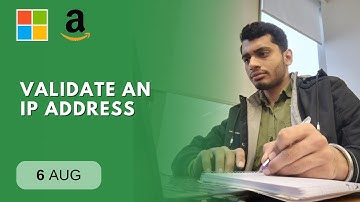 POTD- 06/08/2024 | Validate an IP Address | Problem of the Day | GeeksforGeeks