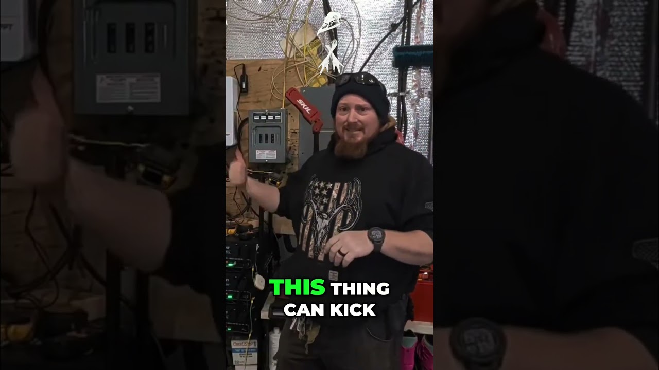 Solar Battery Charging: Maximize Power & Backup #shorts