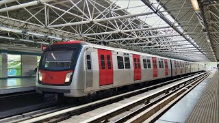 Ankara Metro Ride from Torekent to Eryaman 1-2 [M3 Line]