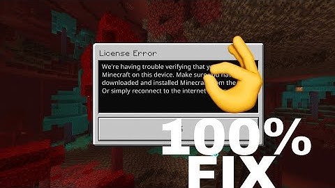 How To Fix Minecraft PE Not Launching [License Error] Easily 2020