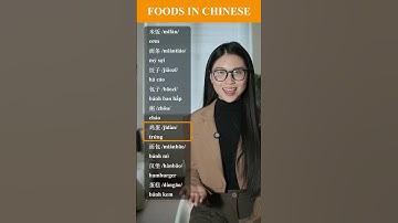 MÓN ĂN TRONG TIẾNG TRUNG  #chineselanguage #mandarin  #hoctienghoa  #learning #education