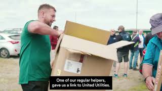 Hightown community group given helping hand in beach cleaning efforts