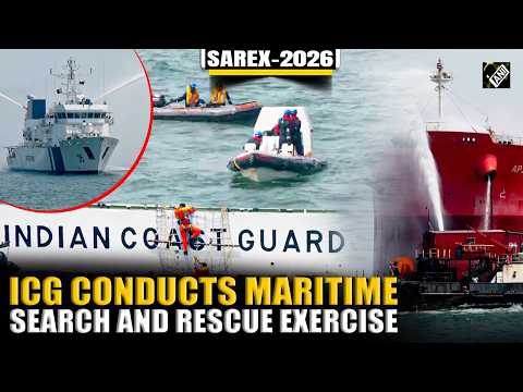 SAREX-2026: Indian Coast Guard conducts 12th National Maritime Search & Rescue Exercise in Odisha