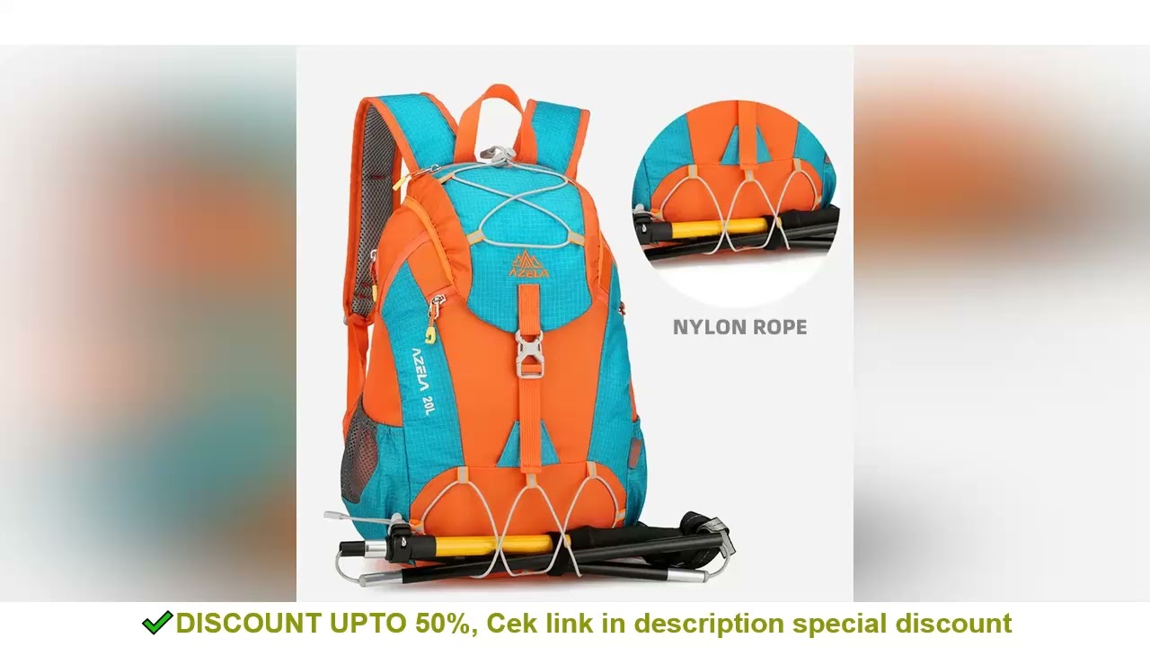 Outdoor Hiking Backpack Lightweight School Bag Large Leisure Travel Mountaineering Bags Sports Campi
