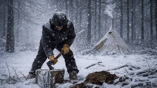 Best Warm Tent Winter Camps | Cozy Night with a Wood Stove