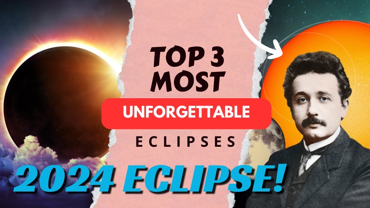 TOP 3 MOST UNFORGETTABLE ECLIPSES | 2024 TOTAL SOLAR ECLIPSE - YouTube