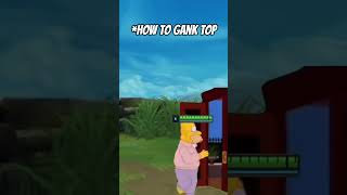 How to gank top #leagueoflegends #lolmemes #shorts
