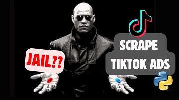 Undetactable Script that Scrapes Tiktok Ads Library in Python. #python