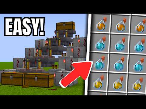 EASIEST AUTOMATIC BREWER in Minecraft | 1.21+