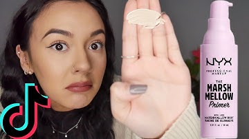 TikTok NYX Marshmallow Primer Review
