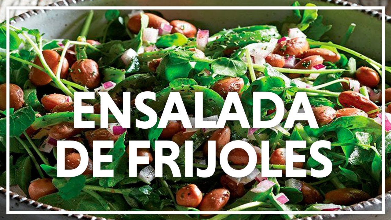 Ensalada de Frijoles y Nopales cocina saludable cursos bogota